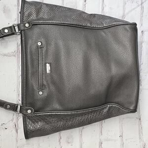 Thirty One Large Jewell Tote Bag Grey